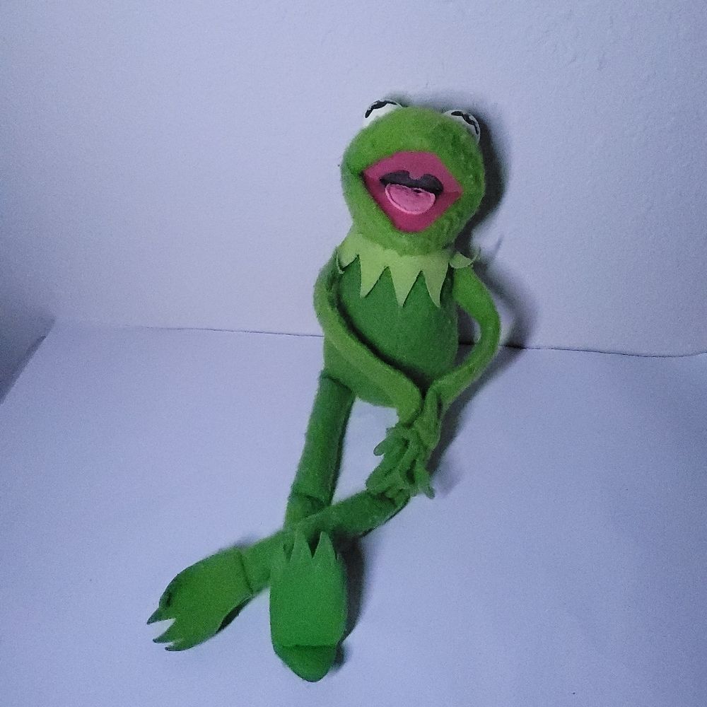 Vintage Kermit The Frog #850 Jim Henson Muppet Doll Fisher Price Plush Toy 1976